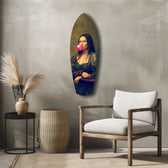 Rönesans Balon Sakızı Pop Art Cam Tablo.