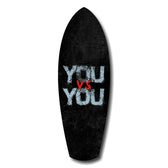 You vs You Grunge Motivasyon Cam Tablo.