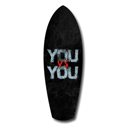 You vs You Grunge Motivasyon Cam Tablo.