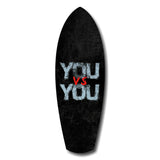 You vs You Grunge Motivasyon Cam Tablo.