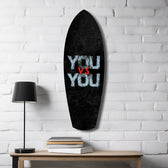 You vs You Grunge Motivasyon Cam Tablo.