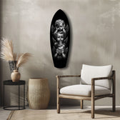 Üç Akıllı Melek Görme Duyma Söyleme Cam Tablo.