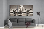Plane Mega Glass Wall Art.