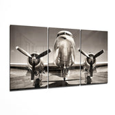 Plane Mega Glass Wall Art.