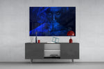 Duman ve Kadın Cam Tablo