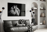 Aslan Cam Tablo
