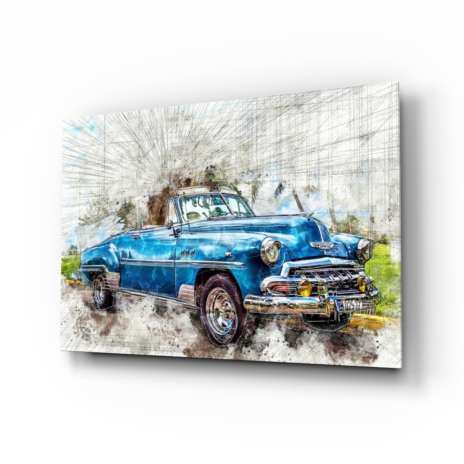 Klasik Chevrolet Cam Tablo