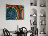 Renkli Spiral Cam Tablo