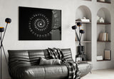 Spiral Merdivenler Cam Tablo