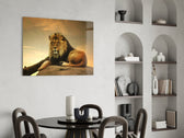 Aslan Cam Tablo