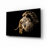 Aslan Cam Tablo
