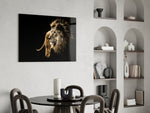 Aslan Cam Tablo