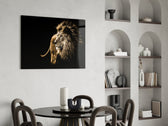 Aslan Cam Tablo