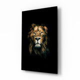 Aslan Cam Tablo