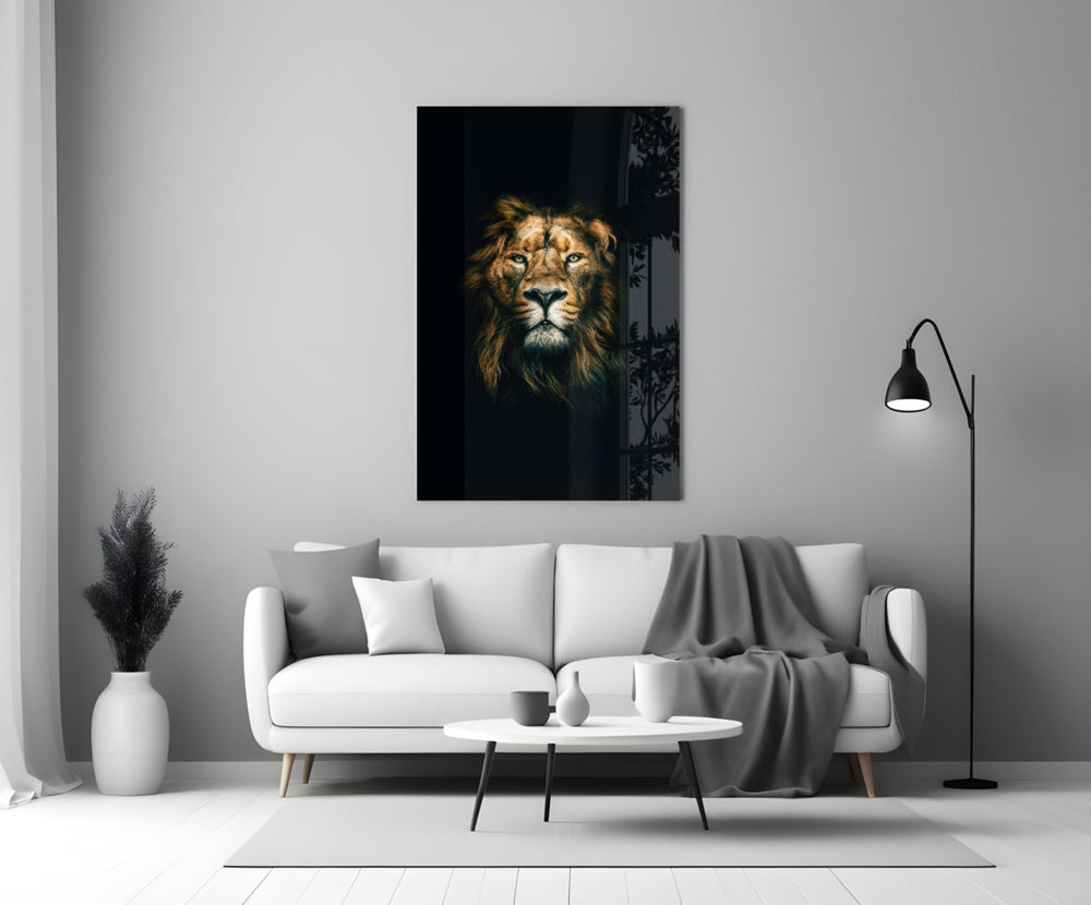 Aslan Cam Tablo