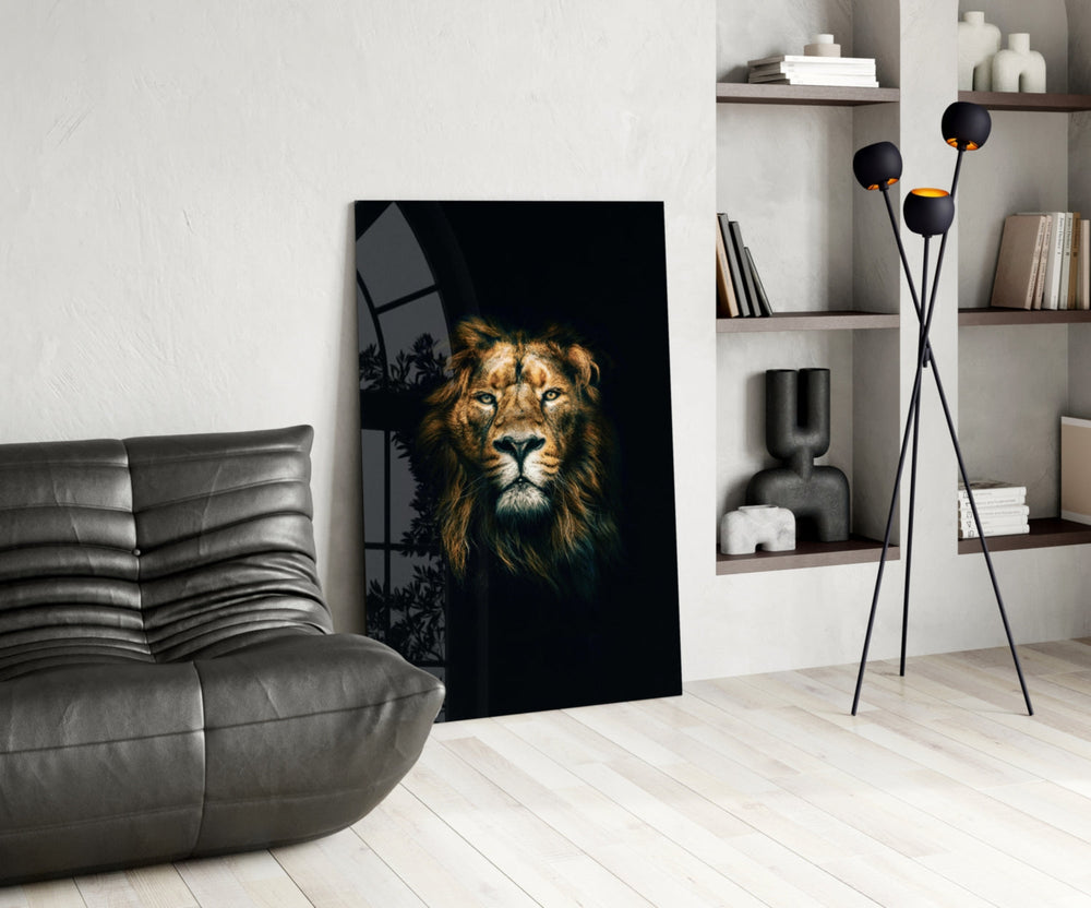 Aslan Cam Tablo