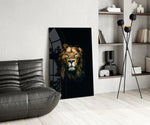 Aslan Cam Tablo