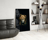 Aslan Cam Tablo