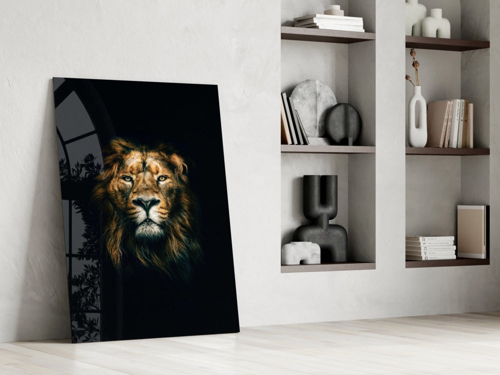 Aslan Cam Tablo