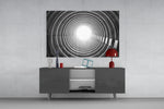 Geometrik Yapılar Cam Tablo