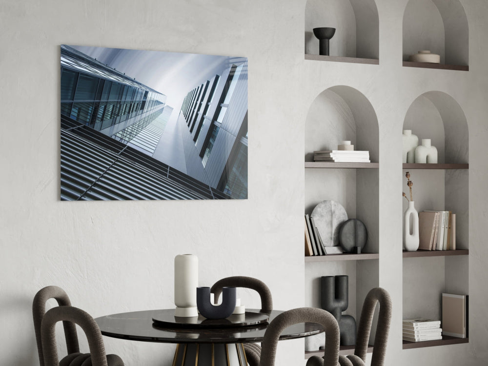 Geometrik Yapılar Cam Tablo