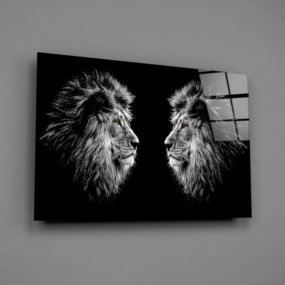 Aslan Cam Tablo