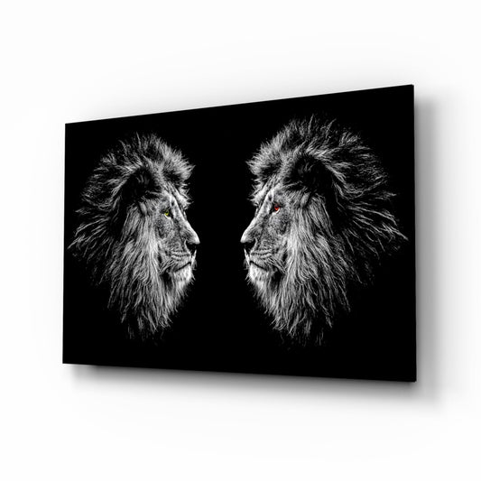 Aslan Cam Tablo