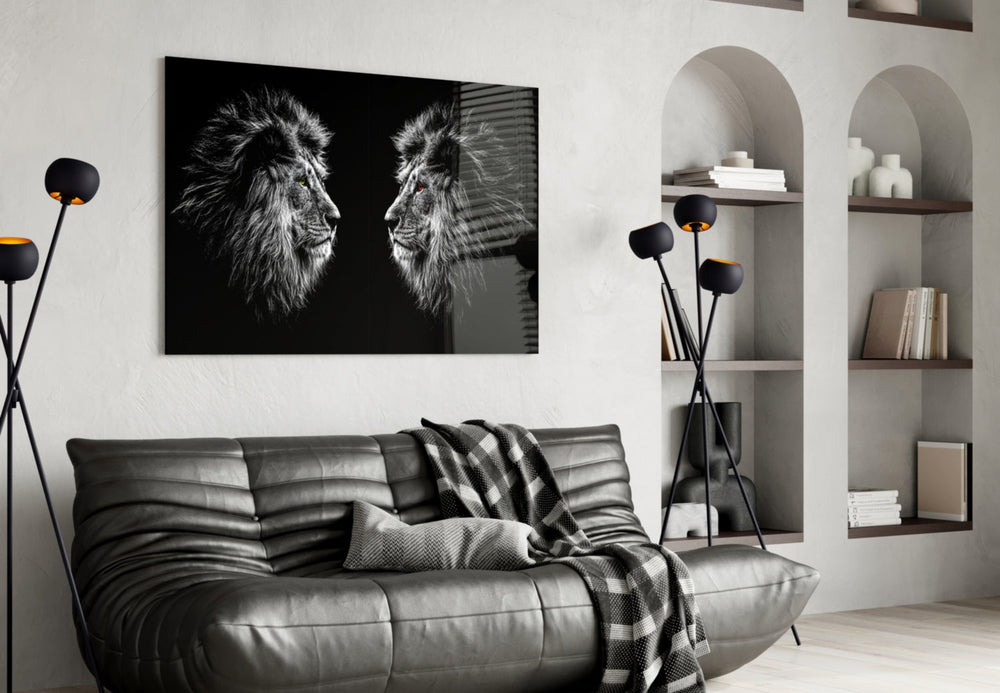 Aslan Cam Tablo