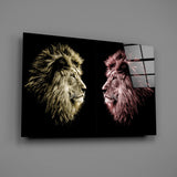 Aslan Cam Tablo