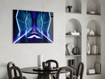 Neon Işıklar Cam Tablo