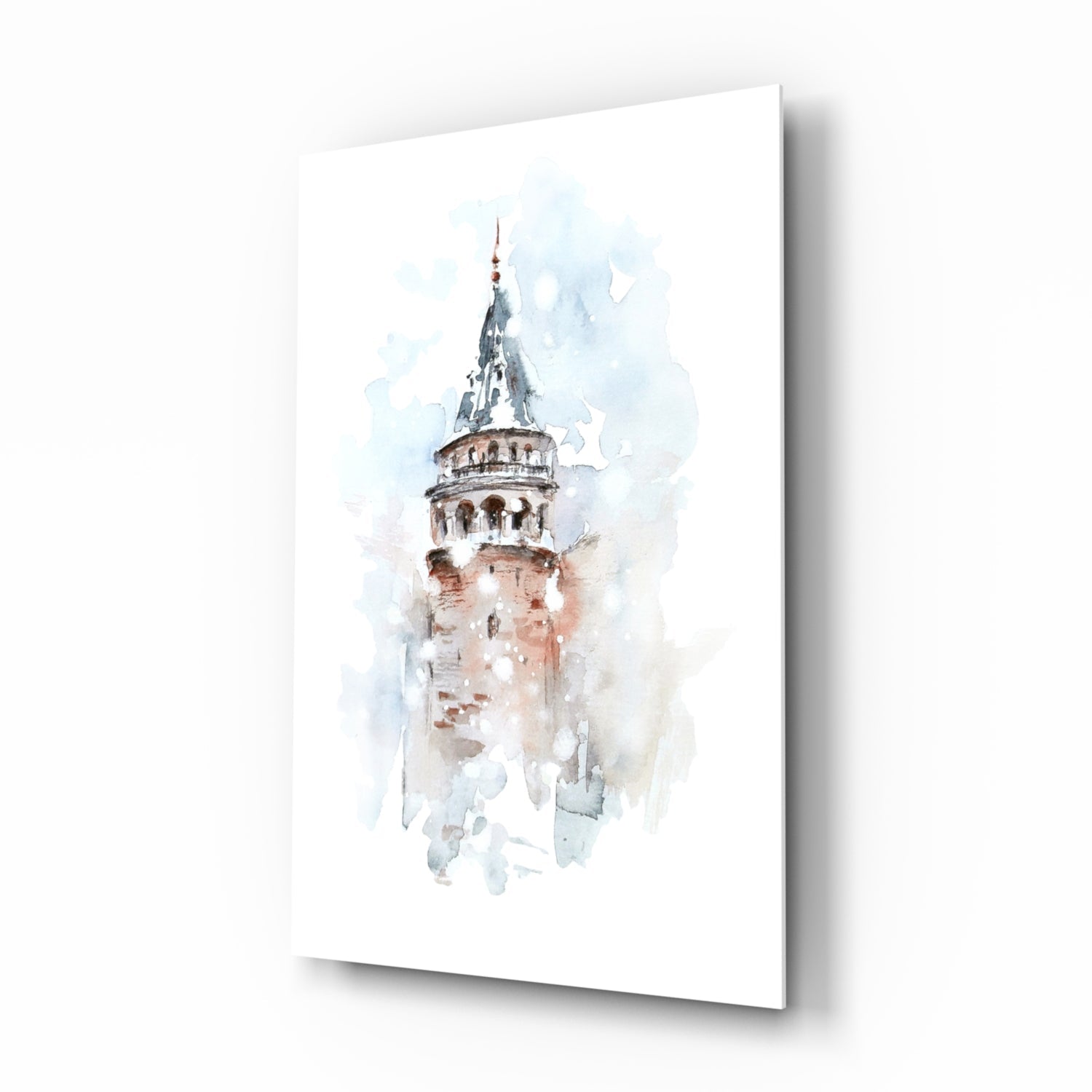 Galata Kulesi Cam Tablo