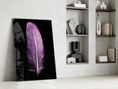 Mor Tüy Cam Tablo