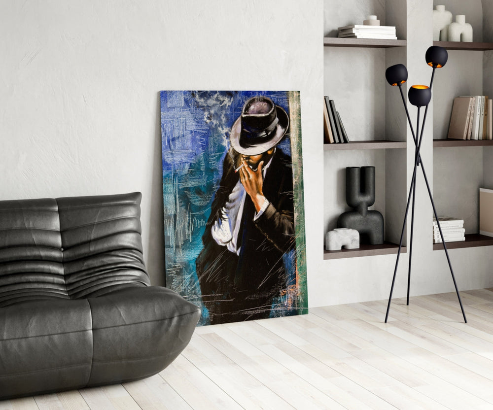 Sigara içmek Cam Tablo