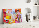 Modern Patchwork Cam Tablo