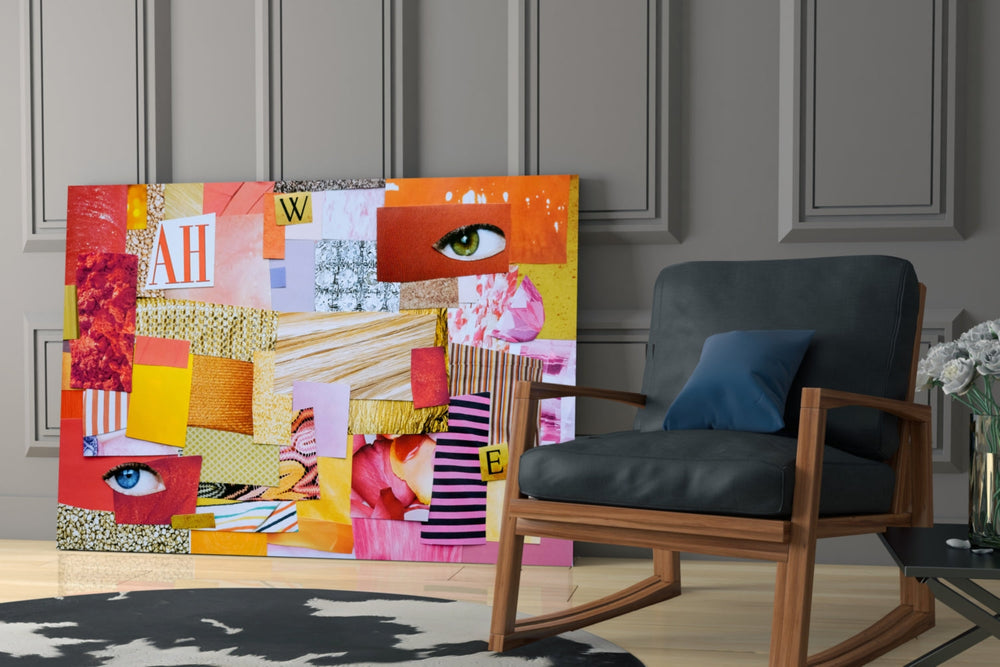 Modern Patchwork Cam Tablo