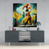 Festival Glass Wall Art  || Designers Collection.