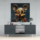 Mickey Makine Cam Tablo.