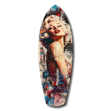 Marilyn Monroe'nun Vintage Rüyaları Cam Tablo.