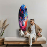 Yalnız Kurt V1 Cam Tablo.