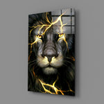 Aslan  Cam Tablo