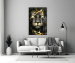 Aslan  Cam Tablo
