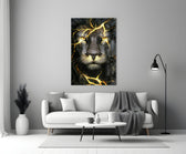 Aslan  Cam Tablo
