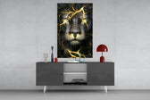 Aslan  Cam Tablo
