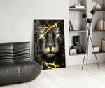 Aslan  Cam Tablo