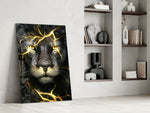Aslan  Cam Tablo