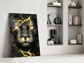 Aslan  Cam Tablo