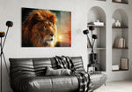 Aslan  Cam Tablo