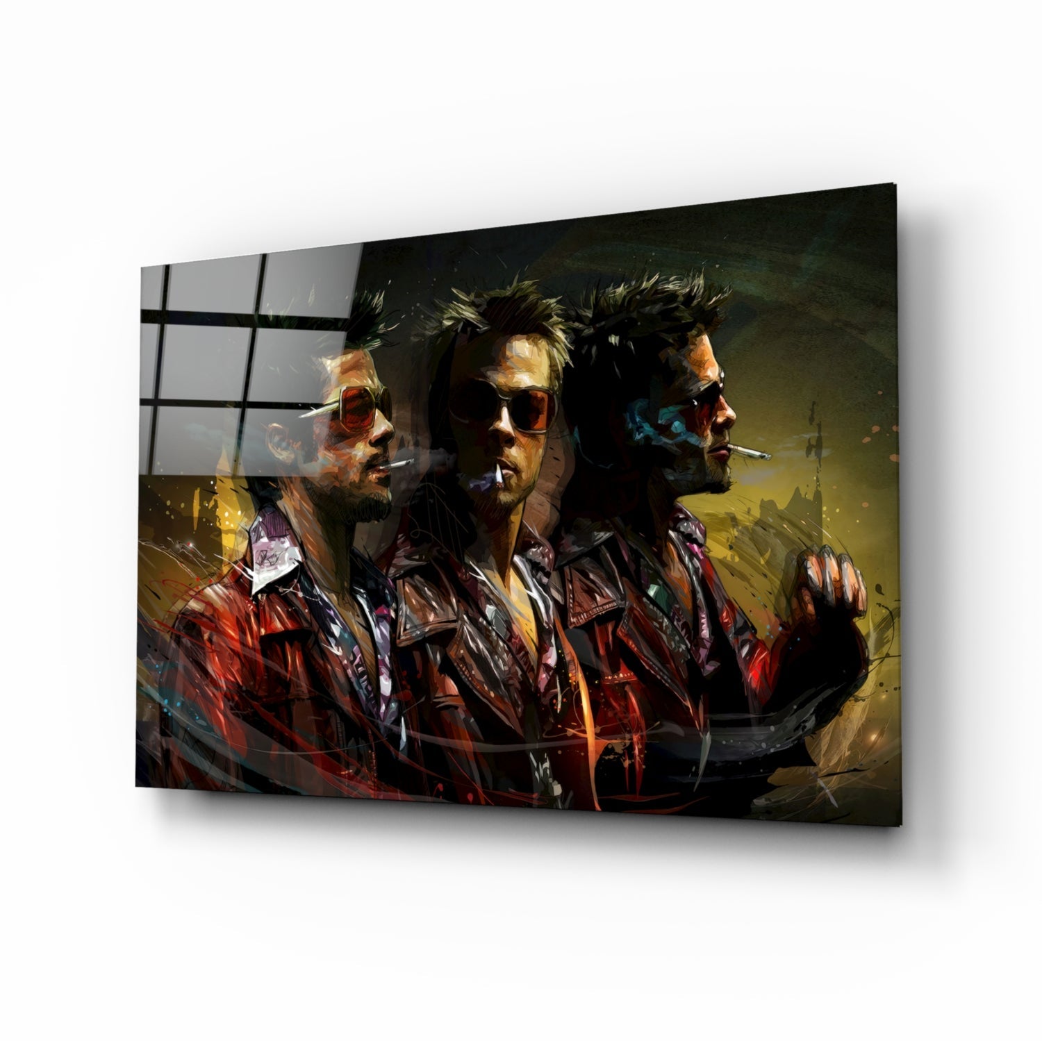 Dövüş Kulübü-Tyler Durden Cam Tablo
