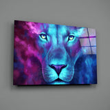 Aslan  Cam Tablo