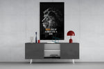 Aslan  Cam Tablo